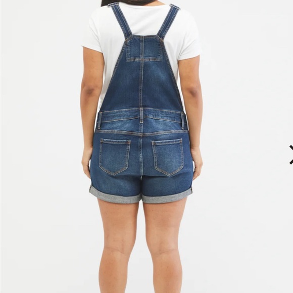 Motherhood Maternity shorts overalls - Picture 3 of 5